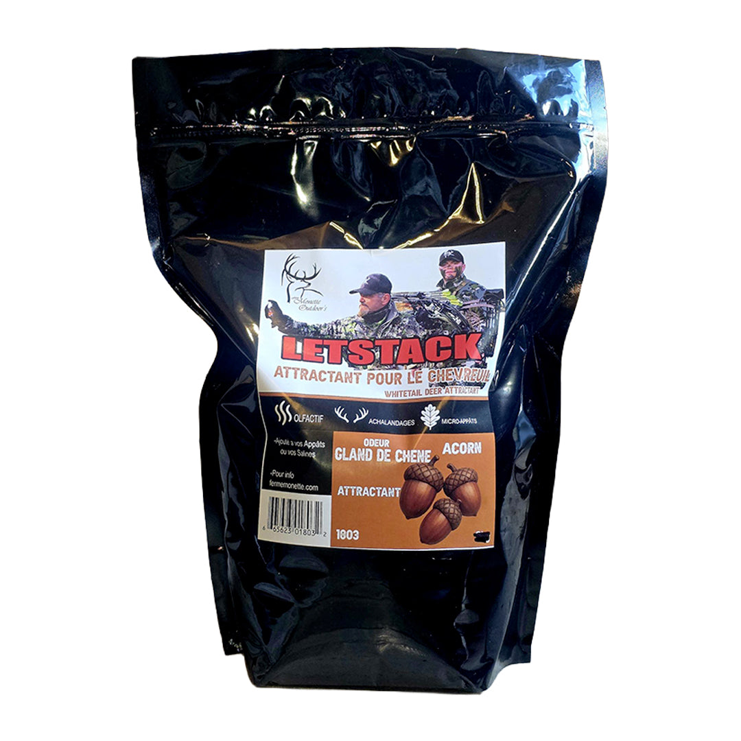 FERME MONETTE ATTRACTANT LETSTACK GLAND DE CHÊNE 2KG image 0