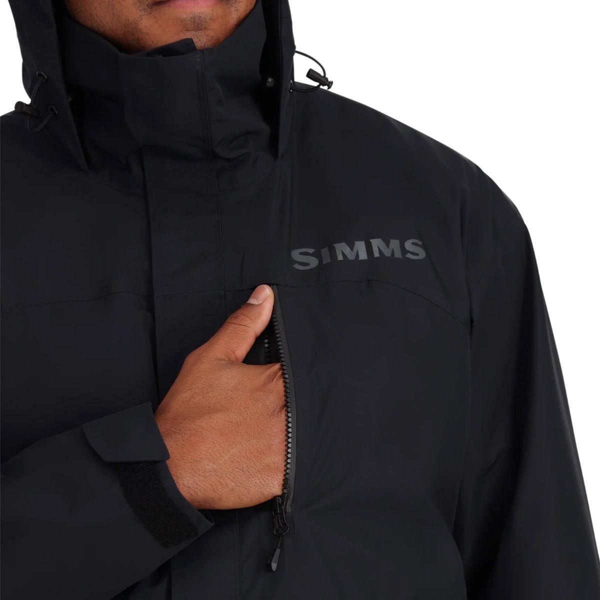 SIMMS MANTEAU IMPERMÉABLE CHALLENGER - NOIR image 1