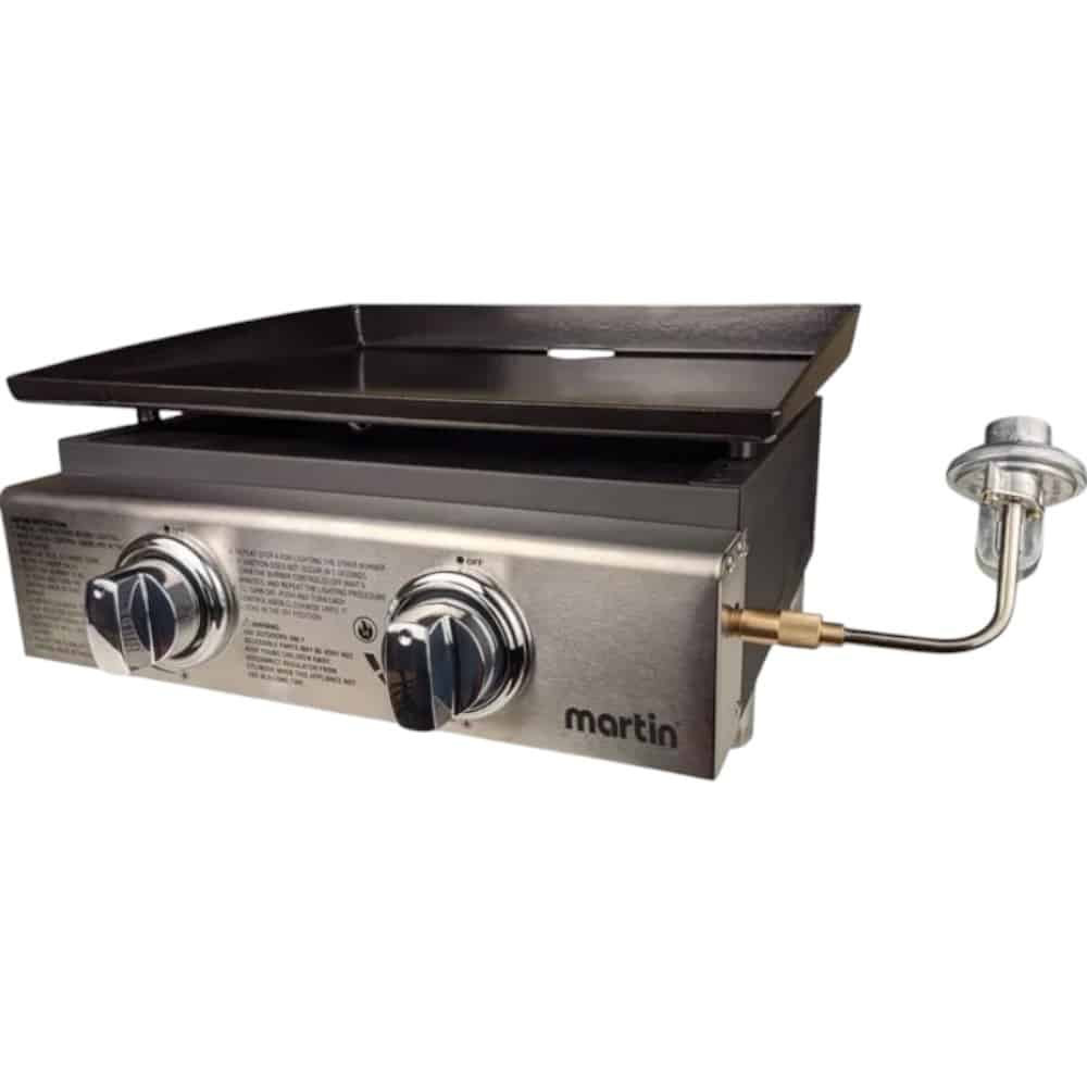 MARTIN PLAQUE DE CUISSON À 2 BRÛLEURS AU GAZ PROPANE image 0