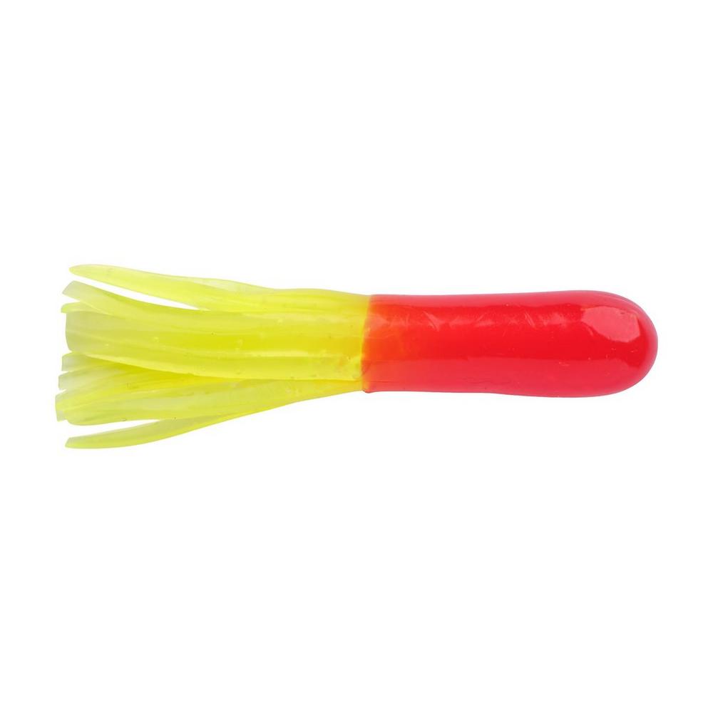 BERKLEY POWERBAIT ATOMIC TUBES - RED CHARTREUSE image