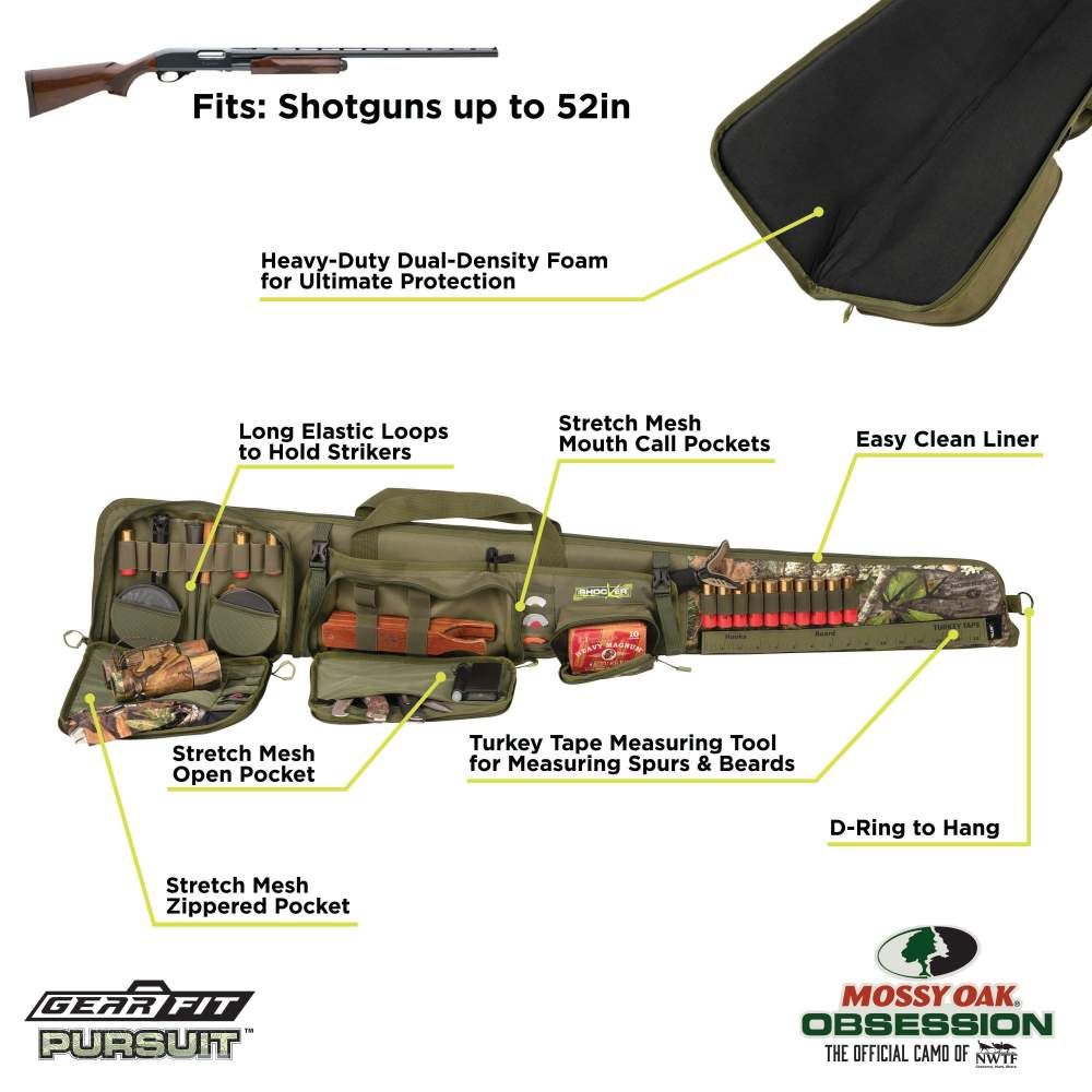 ALLEN ÉTUI DE FUSIL GEAR FIT PURSUIT SHOCKER 52" image 2