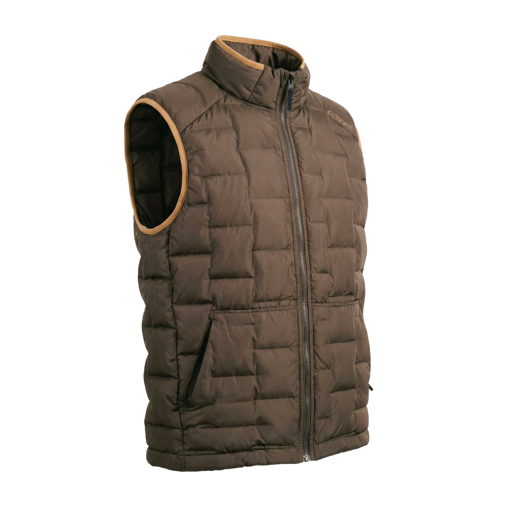 CONNEC VESTE PUFFER LÉGER TURKISH COFFEE image 0