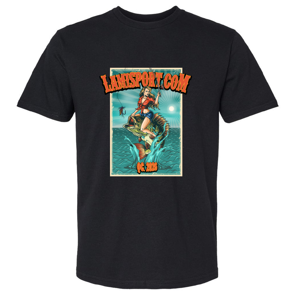 L’AMI SPORT T-SHIRTS PERSONNALISÉS “LAMISPORT.COM” COWGIRL ACHIGAN image 0