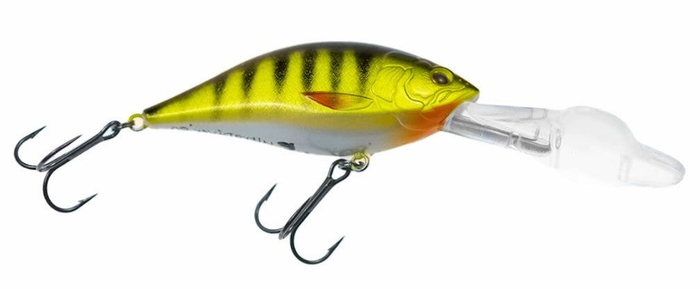 FREEDOM POISSON NAGEUR ULTRA-DIVER 80 SHAD 3.25" - YELLOW PERCH image