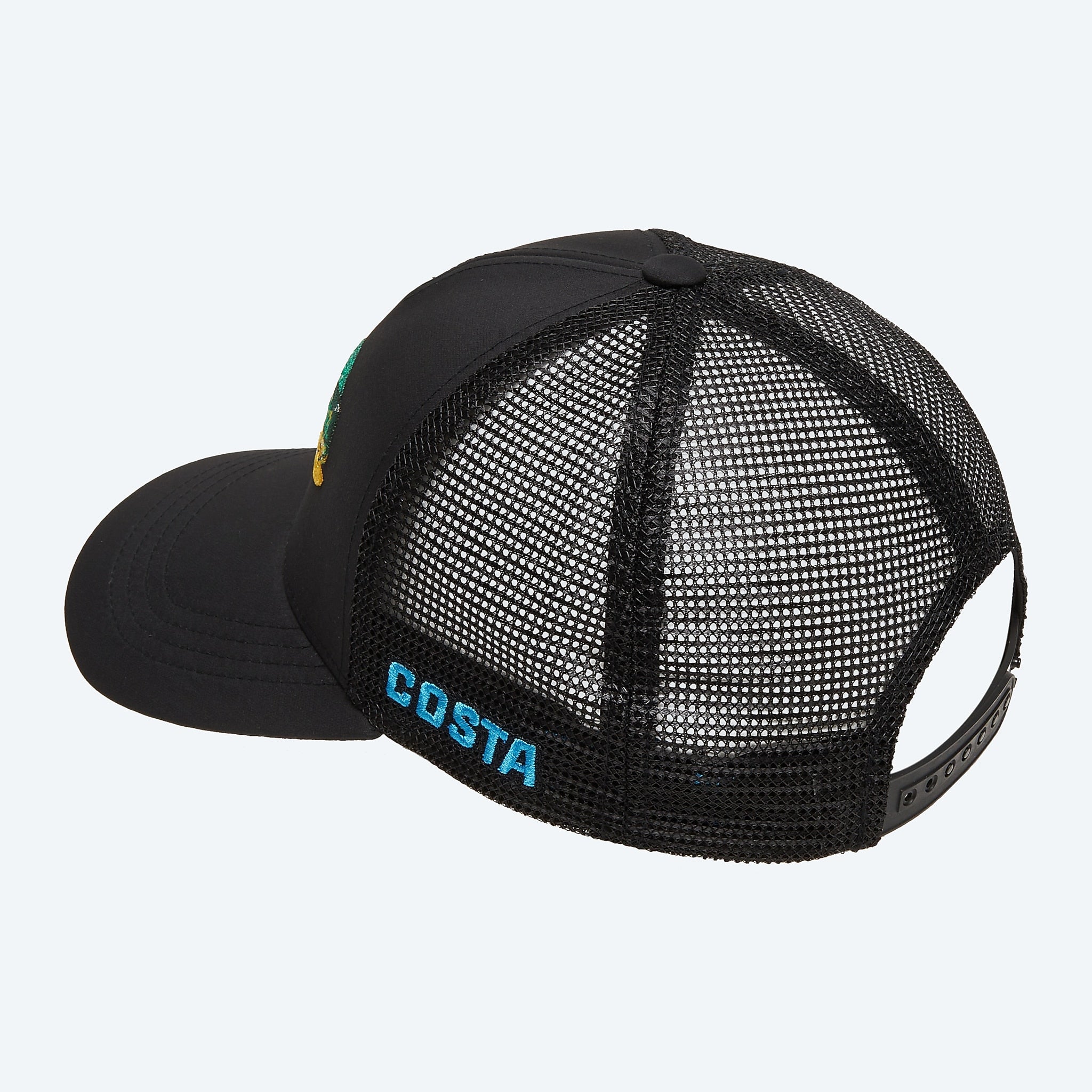 COSTA CASQUETTE STITCHED TRUCKER DORADO NOIR image 1