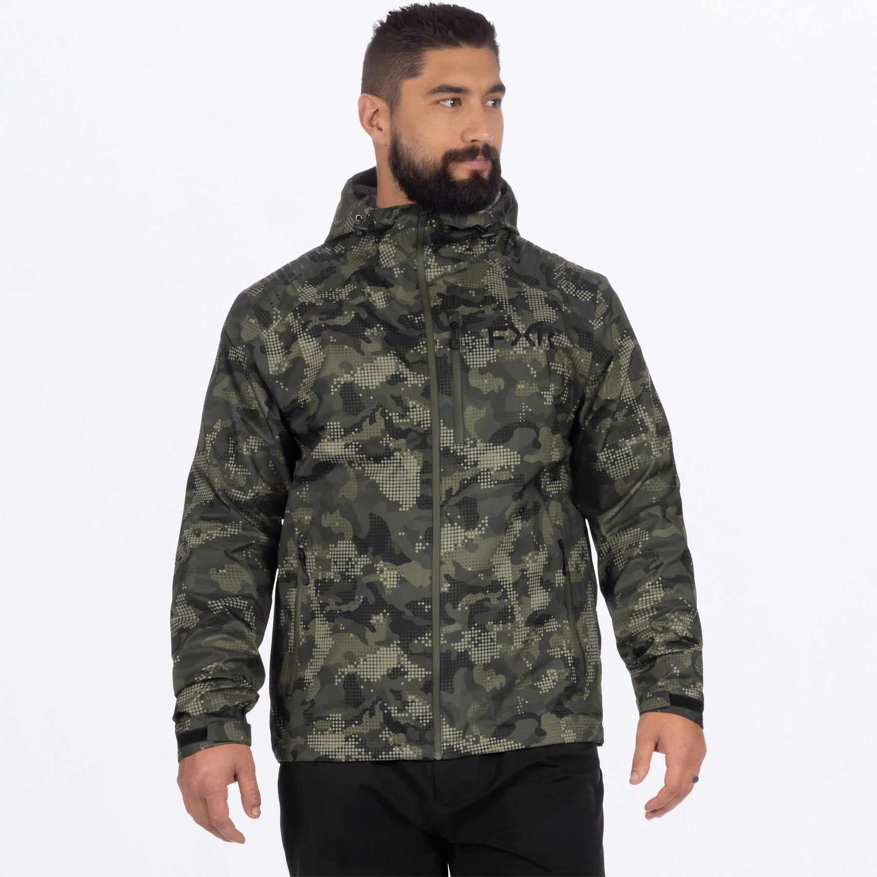 FXR MANTEAU ADVENTURE LITE TRI-LAMINATE ARMY DRIFT CAMO