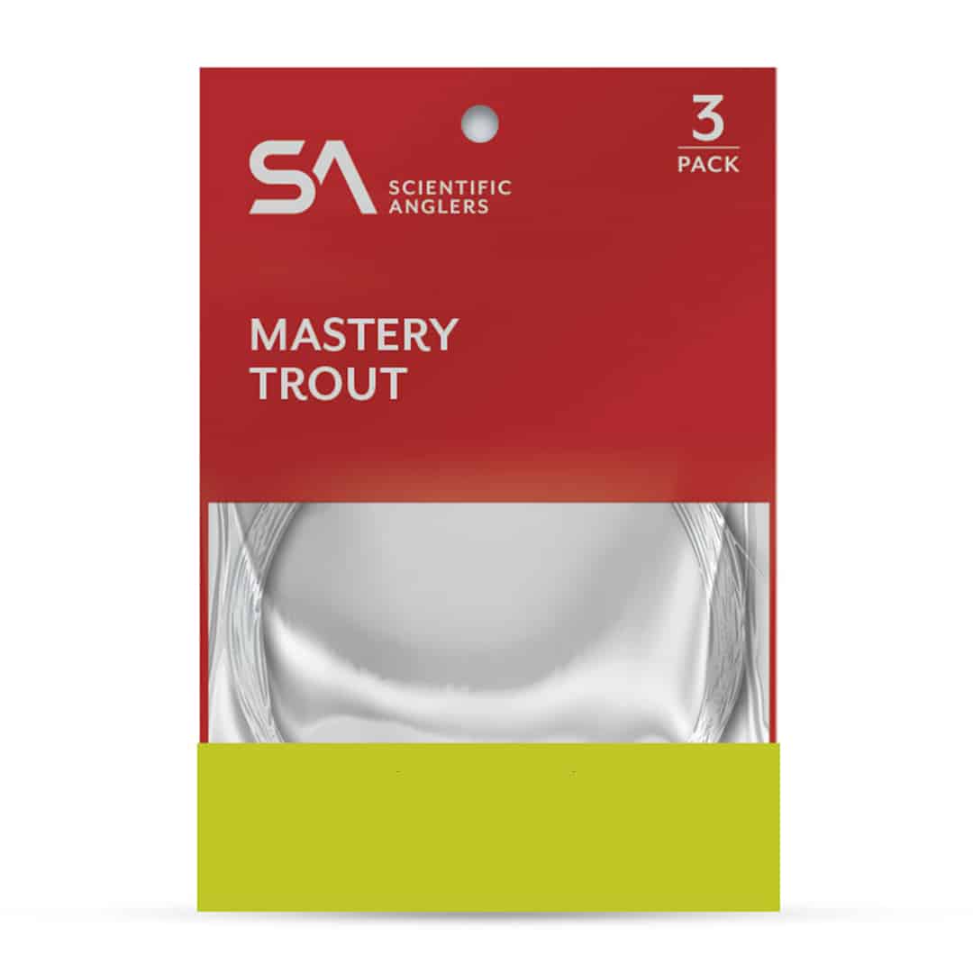 SCIENTIFIC ANGLERS LEADER MASTERY TROUT 9 PIED, PAQUET DE 3 image 0