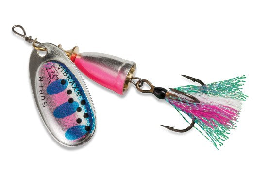 CLASSIC VIBRAX 03 FOXTAIL 1/4 OZ - RAINBOW TROUT image