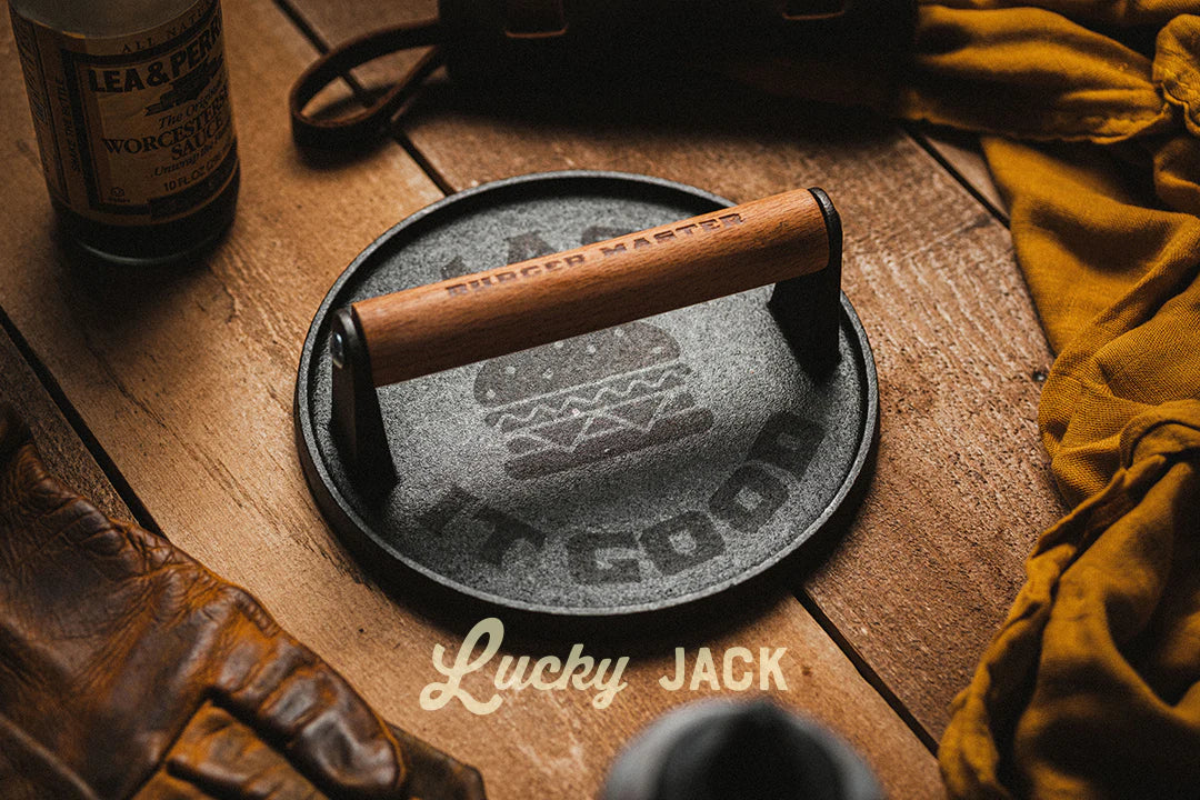 LUCKY JACK PRESSE EN FONTE POUR BURGER MASTER image 2