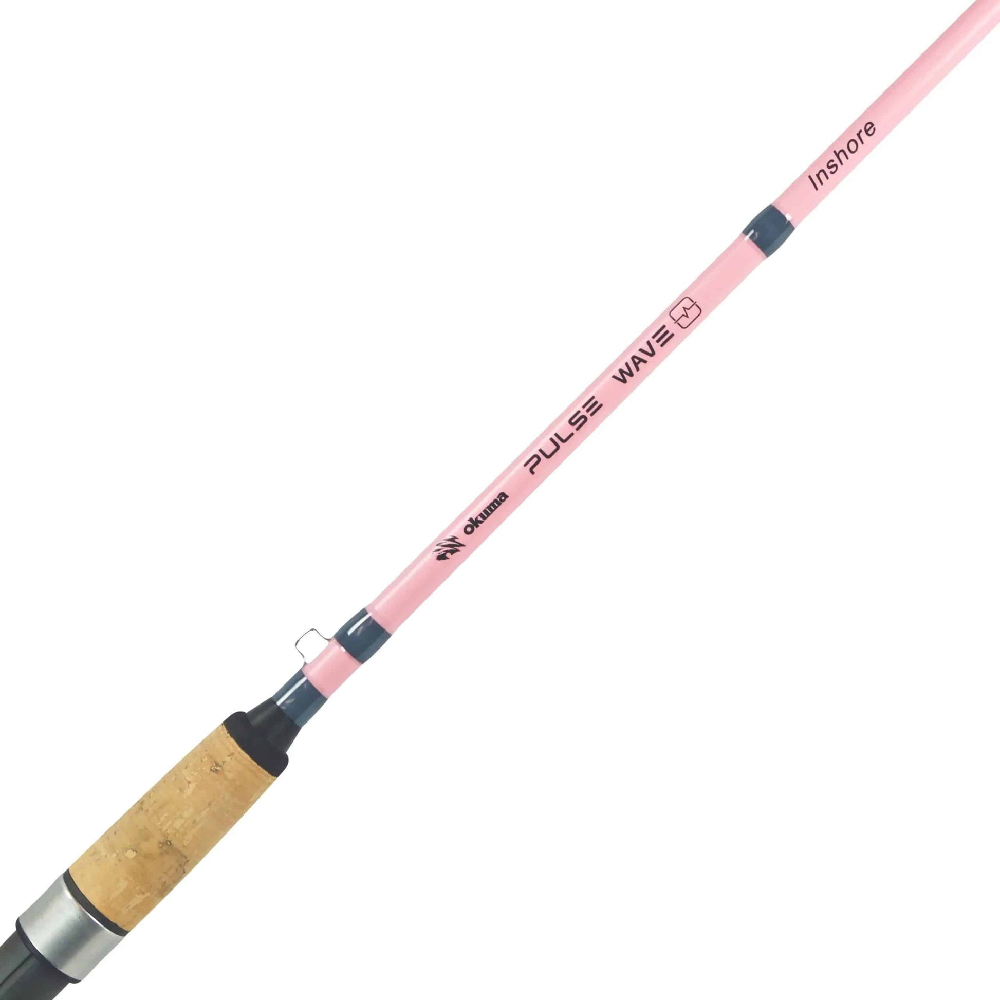 OKUMA CANNE LANCER LÉGER PULSE WAVE PINK 2 PIÈCES image 0