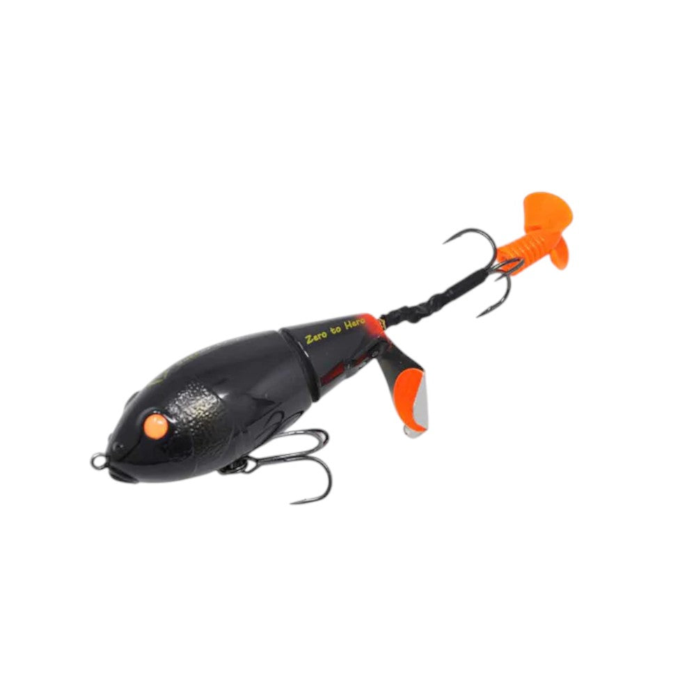 SAVAGE GEAR SUCKER PROP - BLACK ORANGE image