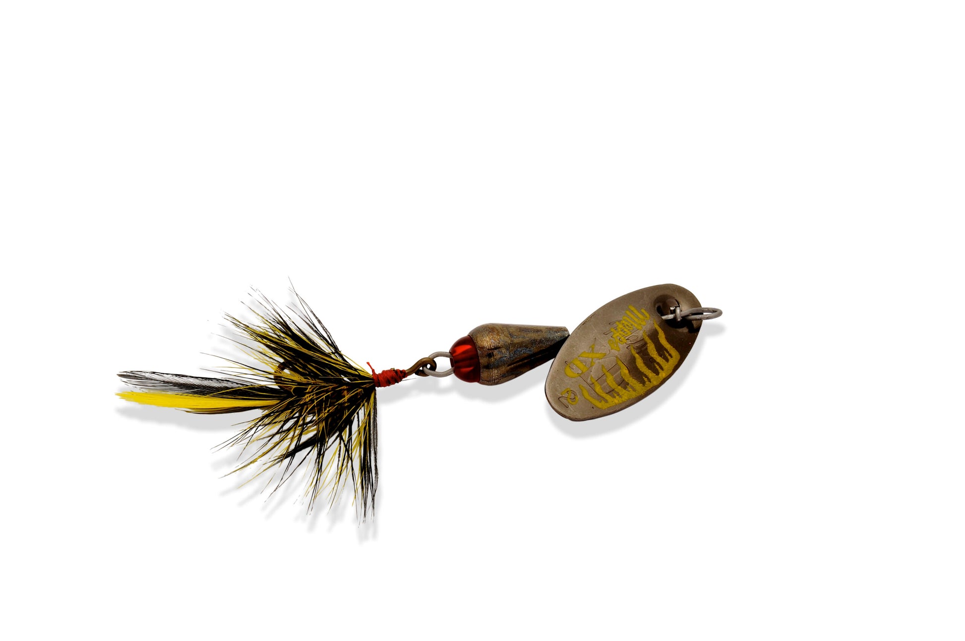 MEPPS CUILLÈRE XTRA DEEP - 1/4, BLACK AND YELLOW image