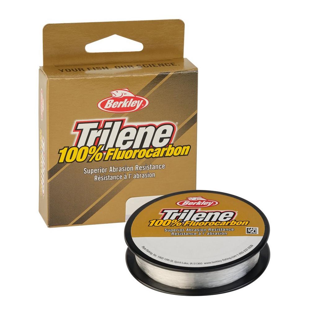 BERKLEY TRILENE 100% FLUOROCARBON - 110VGS - 12 LBS, INVISIBLE image
