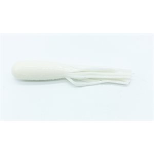 TUBE PERSONALISÉ 4'' 10/PK DE LEURRES L'AMI - WHITE image