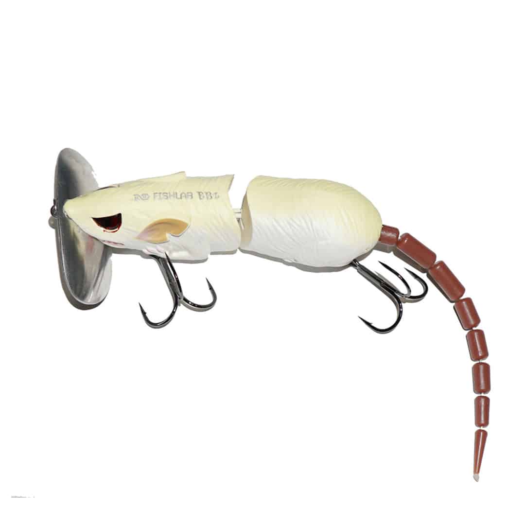 FISHLAB BBZ WAKE RAT 2 1/2'' - WHITE image