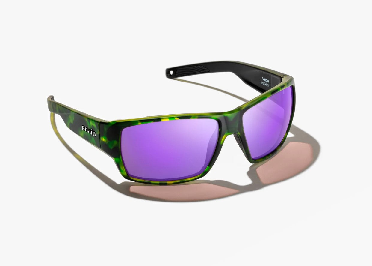 BAJIO LUNETTE POLARISÉE EN POLYCARBONATE VEGA, SHOAL TORT MATT - SHOALTORTMATTE, VIOLETMIRROR image