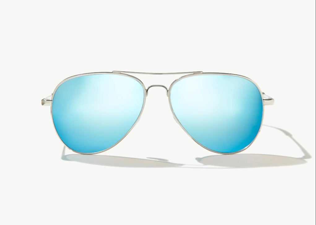 BAJIO LUNETTE POLARISÉE EN VERRE SOLDADO, SILVER GLOSS image 0