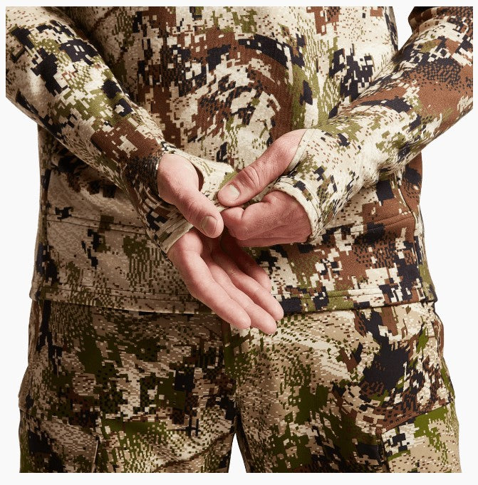 SITKA CHANDAIL DE COMBINE CORE MERINO 330, OPTIFADE SUBALPINE image 2
