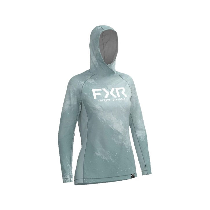 FXR CHANDAIL À CAPUCHON UPS "DERBY SWELL" AIR POUR FEMME – BLEU PÂLE image 0
