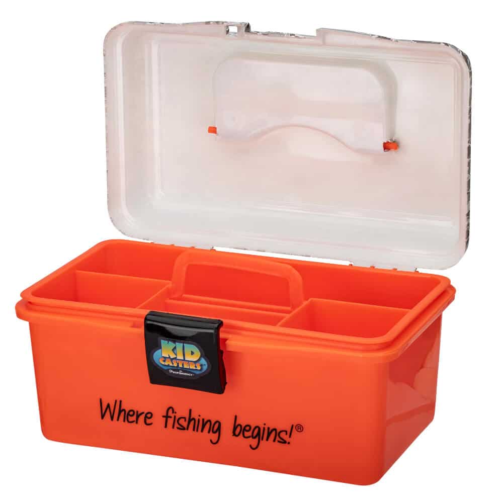 PROFISHIENCY COFFRE À PÊCHE KID CASTERS ORANGE image 1