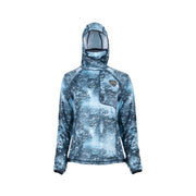 SPORTCHIEF CHANDAIL À CAPUCHE "OMBLE" COLLECTION FILLES DE BOIS - BLEU CAMO image 0