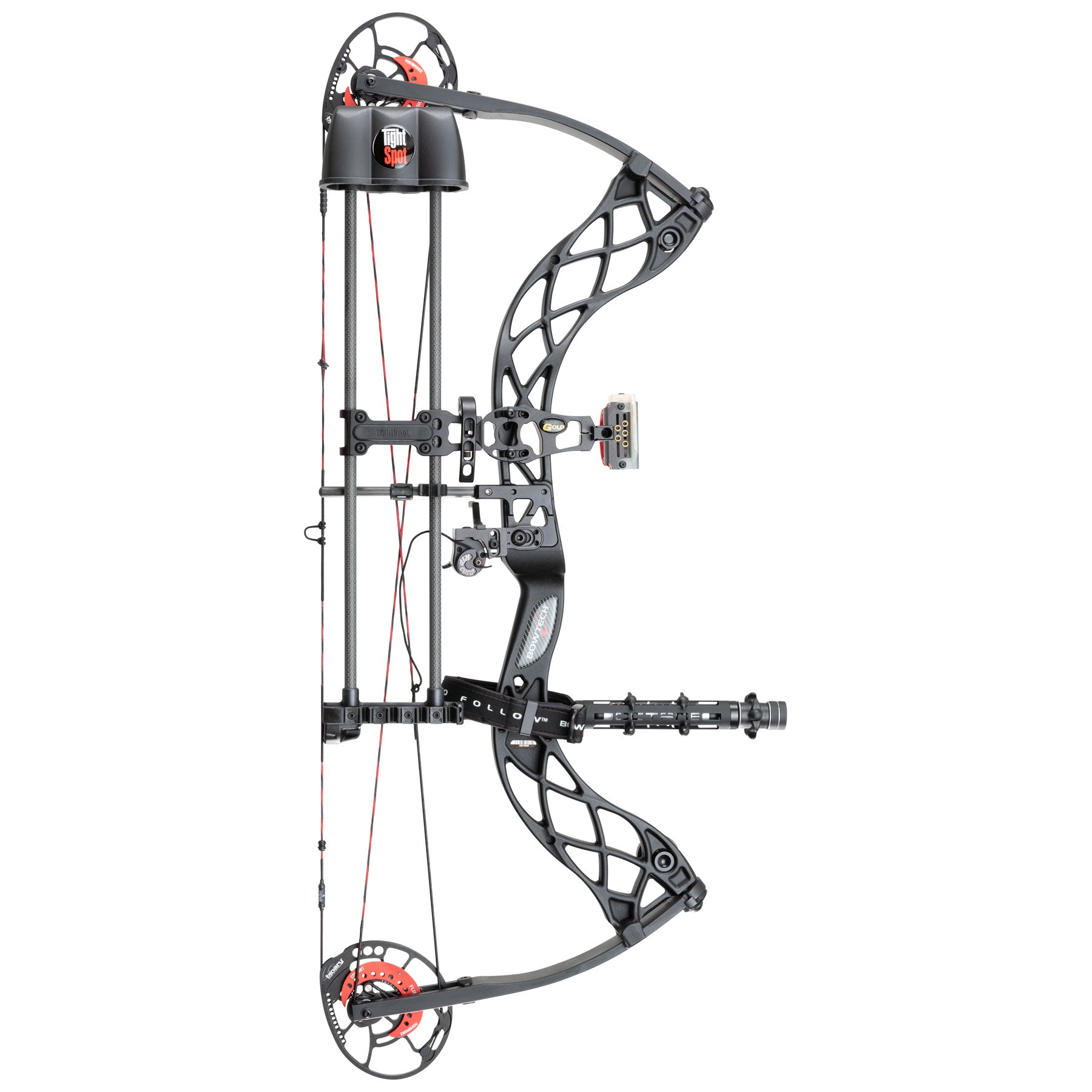 BOWTECH CARBON ZION NOIR AVEC ENSEMBLE RAK 60 LBS DROITIER image 3