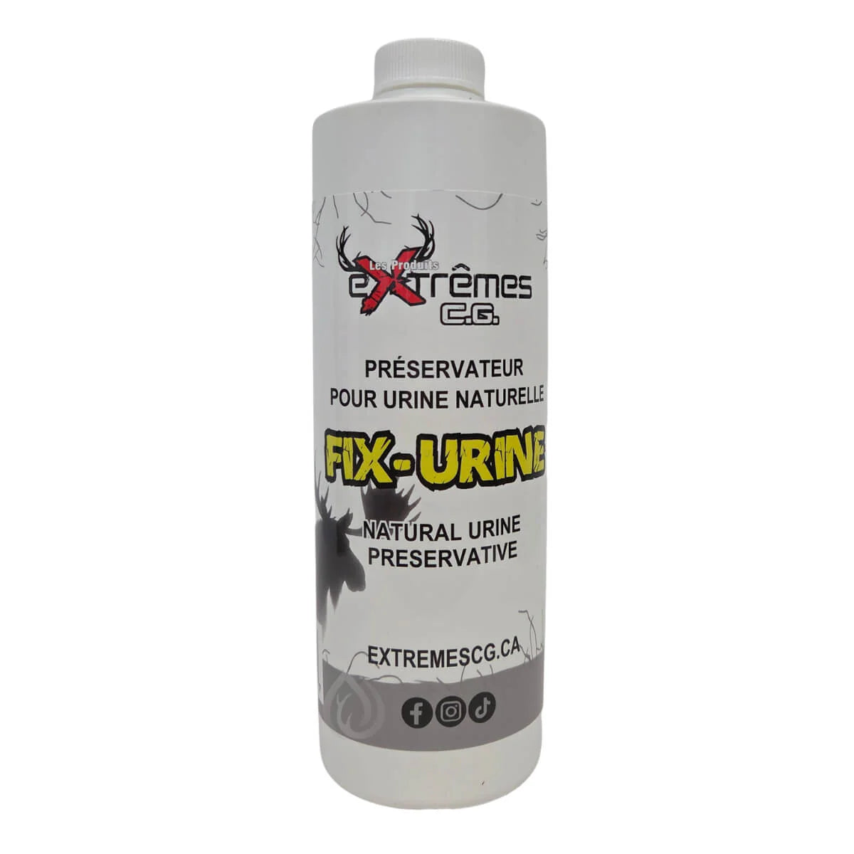 EXTRÊME C.G. PRÉSERVATEUR D'URINE NATURELLE 500 ML
