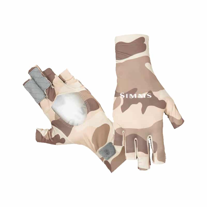 SIMMS SOLARFLEX GANT DE SOLEIL, WOODLAND CAMO SANDBAR image 0