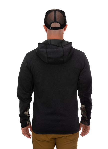 SIMMS VESTE À CAPUCHON CX  BLACK HEATHER image 4