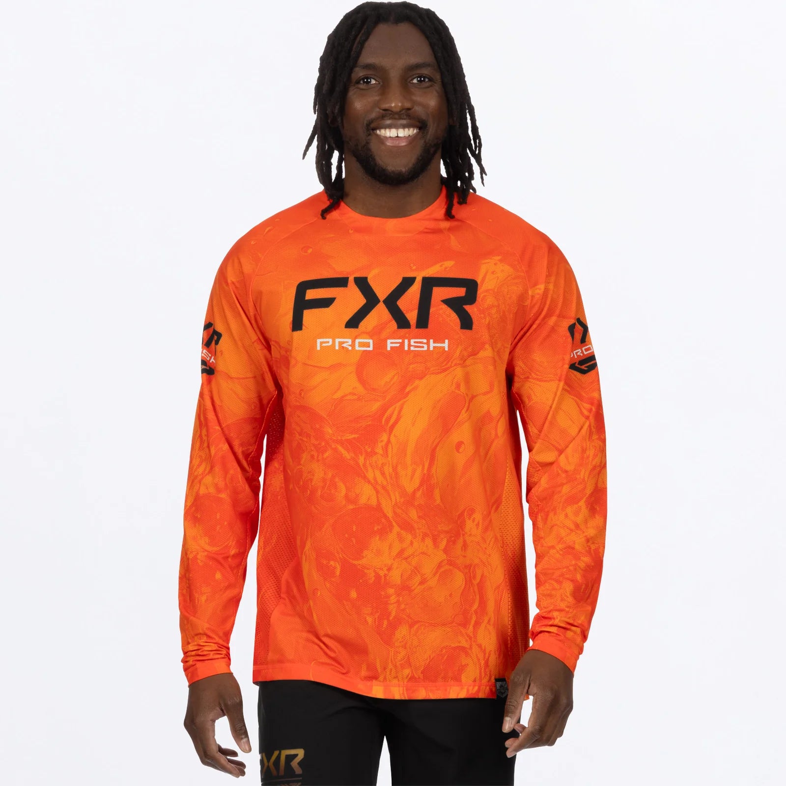 FXR CHANDAIL À MANCHE LONGUE DERBY UNDERTOW AIR UPF ORANGE image 0