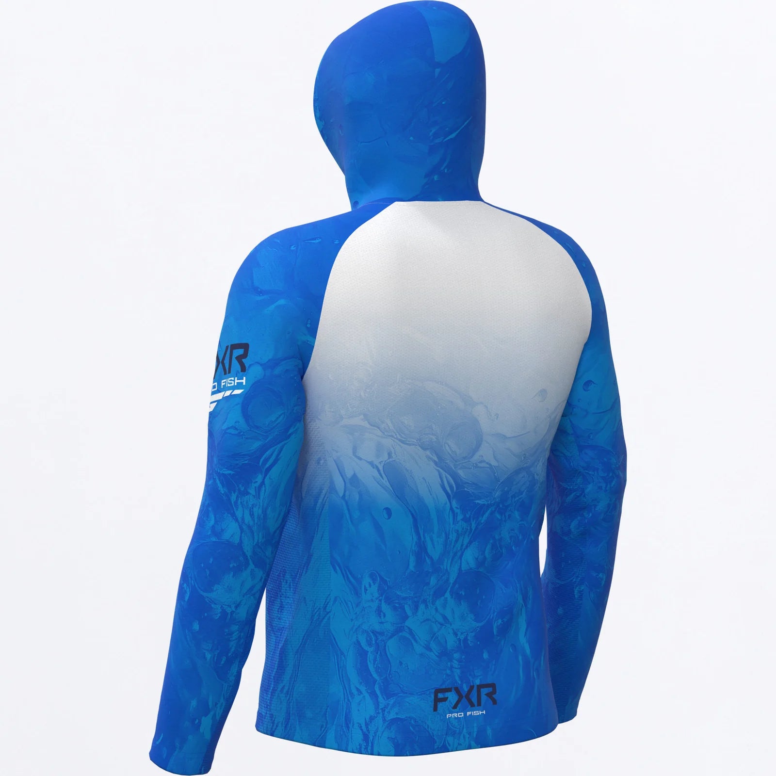 FXR CHANDAIL CAPUCHON DERBY UNDERTOW AIR UPF COBALT BLANC image 1