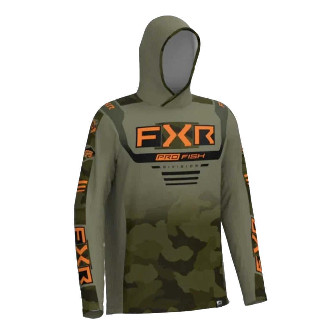 FXR CHANDAIL CAPUCHON TOURNAMENT AIR UPF VERT image 0