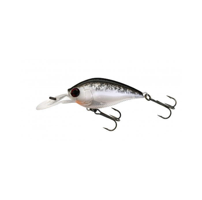 YO-ZURI 3DB CRANKBAIT 1.5 MR 2-3/8" - PEARL BLACK SPLATTER image