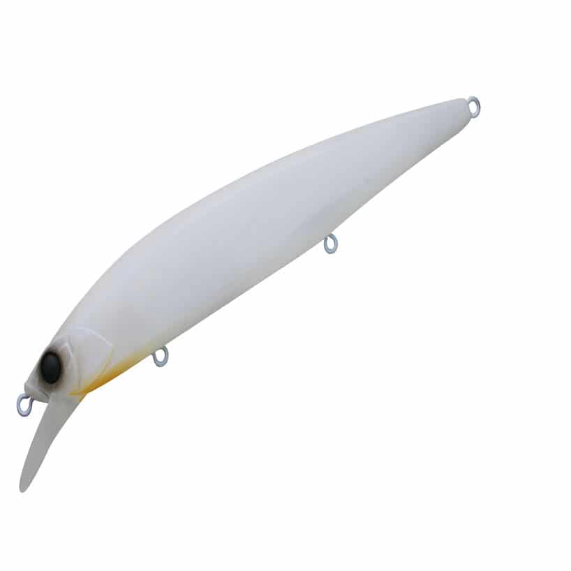 JACKALL RERANGE 130 JERKBAIT - MATTE PEARL image