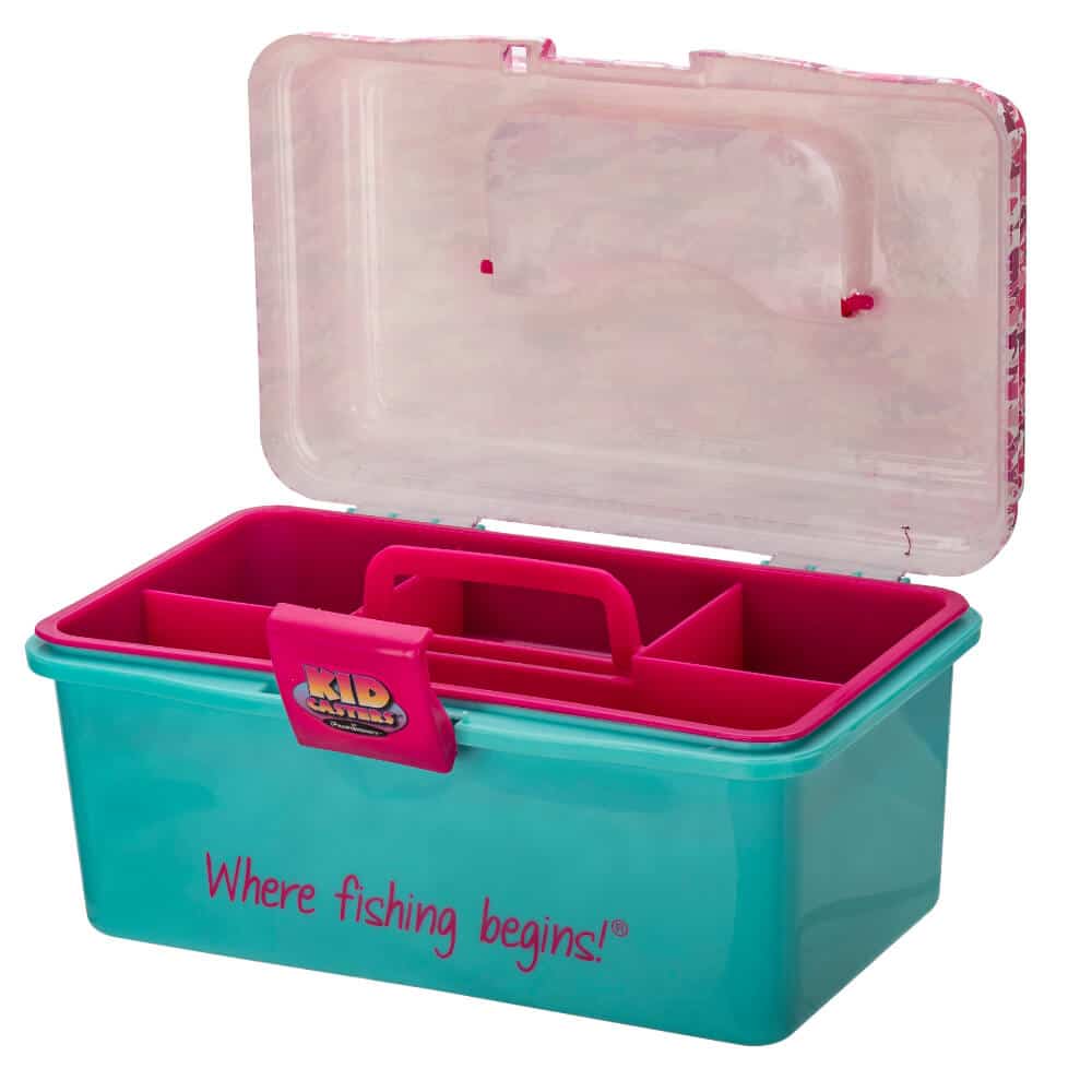 PROFISHIENCY COFFRE À PÊCHE KID CASTERS ROSE image 1