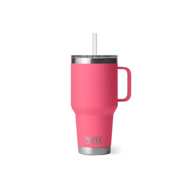 YETI TASSE DE VOYAGE ISOTHERME AVEC PAILLE DE 1L - 35 OZ - TROPICAL PINK image