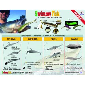 LEURRE SOUPLE RÉALISTE SWIMMY FISH 3.5'' DE TARGET BAITS image 2