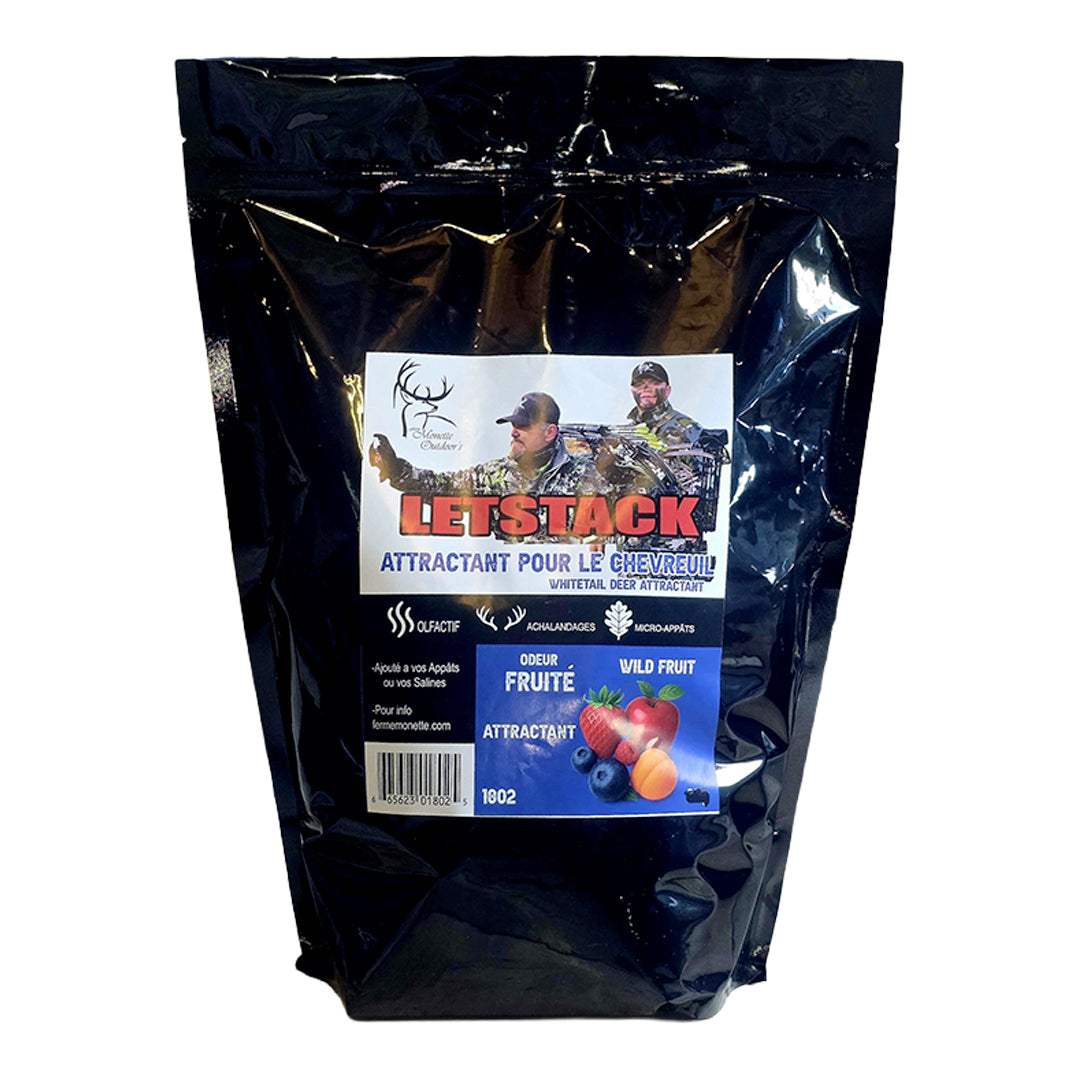 FERME MONETTE ATTRACTANT LETSTACK FRUITÉ 2KG image 0
