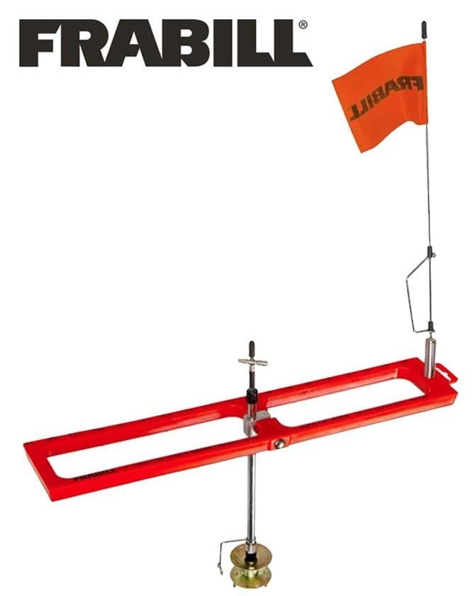 FRABILL BRIMBALE "ARCTIC FIRE" TIP UP ORANGE image 0