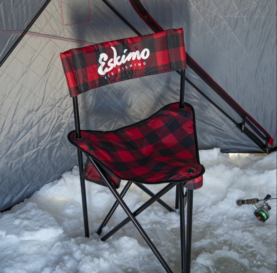 CHAISE PLIANTE POUR PÊCHE SUR GLACE ESKIMO image 1
