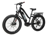 BAKCOU EBIKE MULE STEP-THROUGH 24" 1000W 21Ah, MATTE BLACK image 0