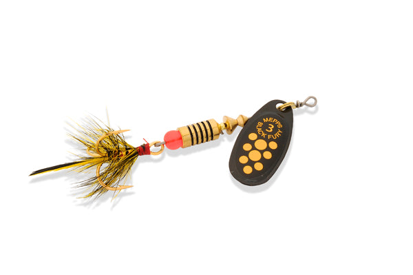 MEPPS CUILLÈRE BLACK FURY GARNI - 1/6, BLACK / YELLOW DOTS image