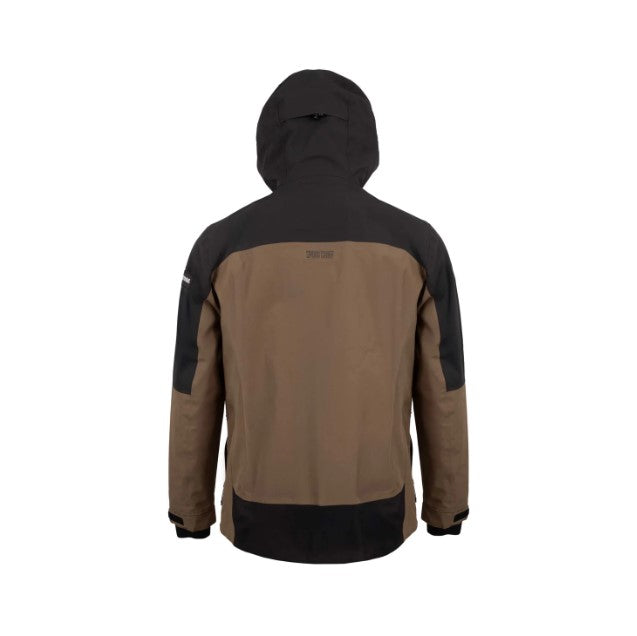 SPORTCHIEF MANTEAU DE PLUIE IMPERMÉABLE "CATCH RAIN" COLLECTION HUGO STRONG - NOIR/BRUN image 1