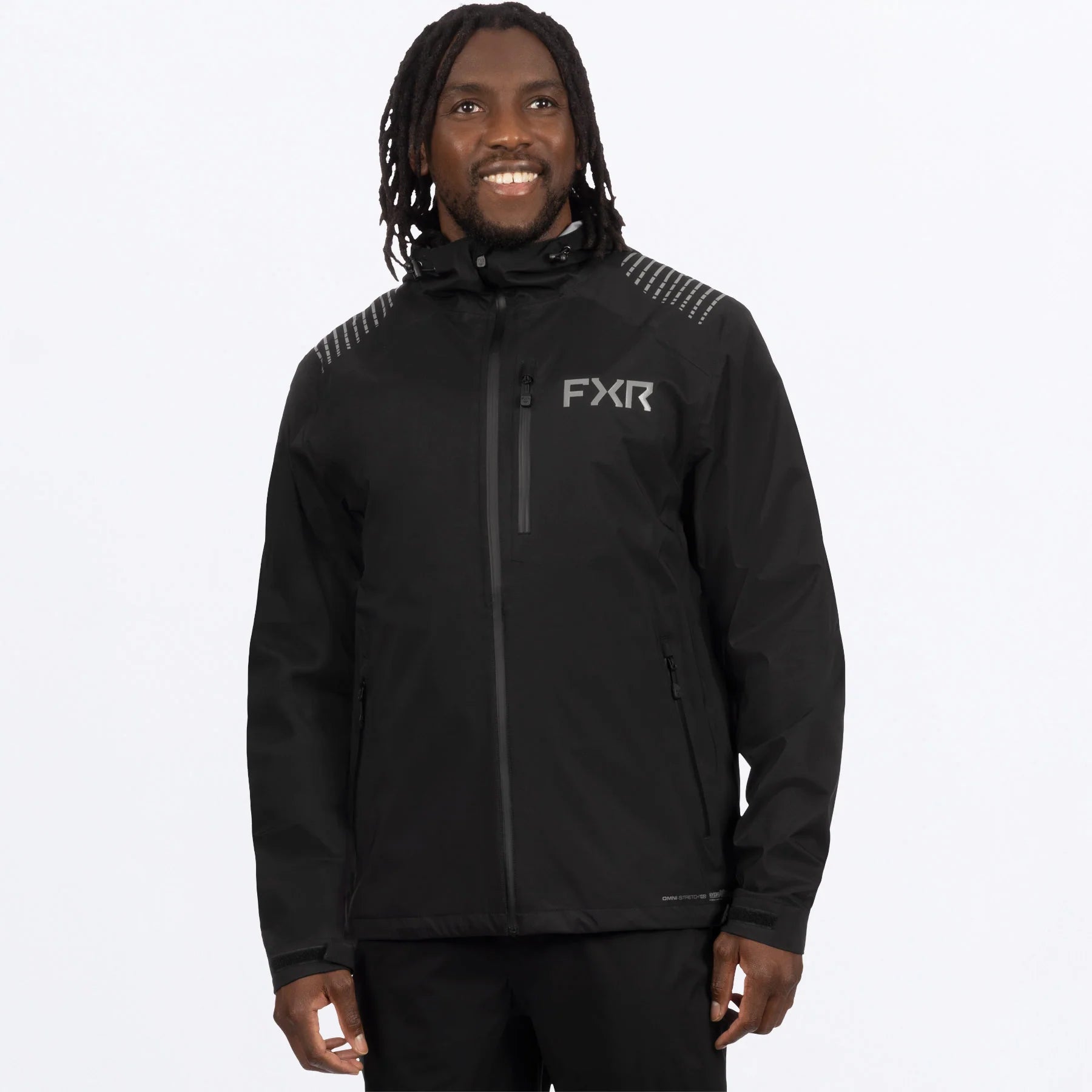 FXR MANTEAU ADVENTURE LITE TRI-LAMINATE NOIR ET GRIS image 0