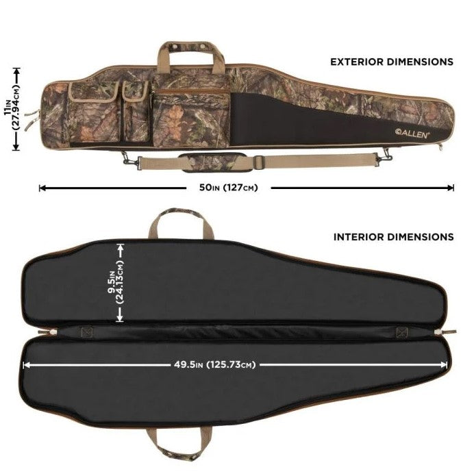 ALLEN ÉTUI POUR ARME À FEU TEJON 50" - MOSSY OAK BREAK-UP COUNTRY CAMO image 2