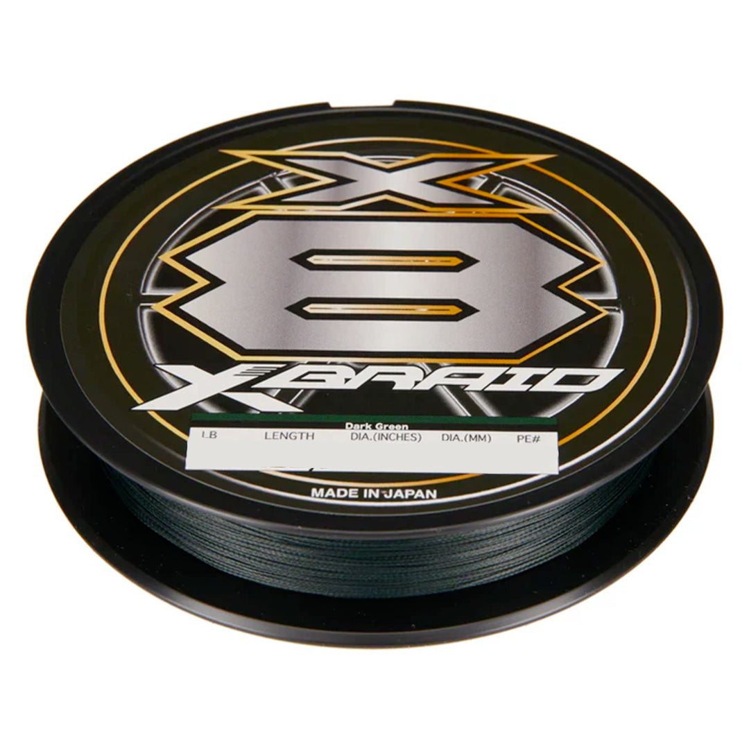 XBRAID FIL TRESSÉ X8 - 15 LBS, DARK GREEN image
