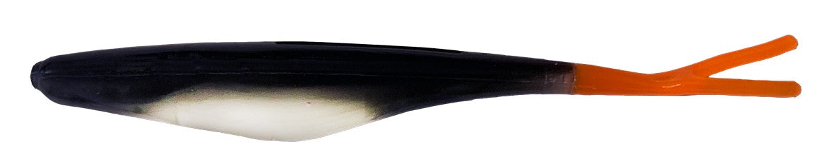NXS LEURRE SOUPLE DEATH SHAD 4'' - HALLOWEEN GLOW LB image