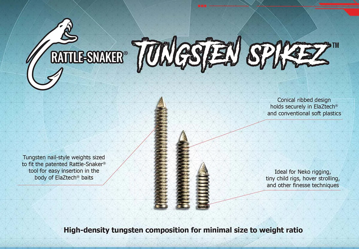 ZMAN RATTLE-SNAKER TUNGSTEN SPIKEZ image 1