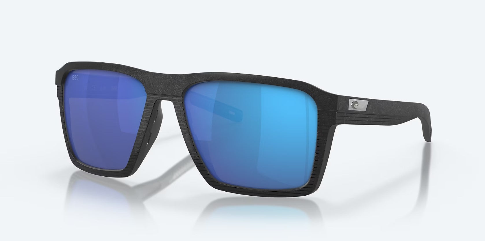 COSTA DEL MAR LUNETTE POLARISÉE EN VERRE ANTILLE - NET BLACK, BLUE MIRROR image