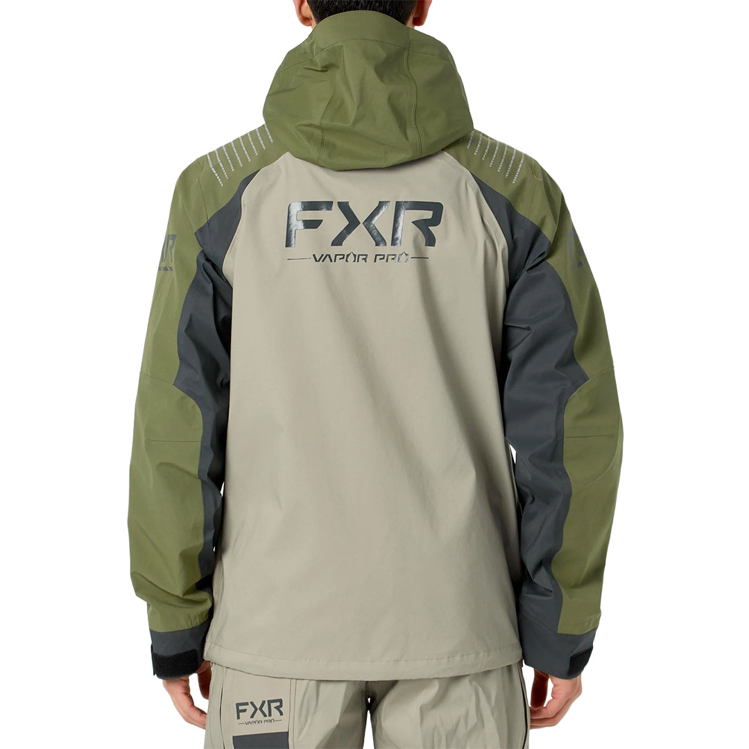 FXR MANTEAU VAPOR PRO TRI-LAMINATE MOSS STONE